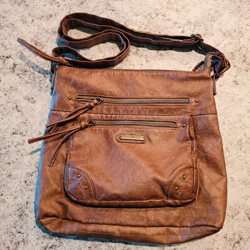 STONE & CO Handbag Brown